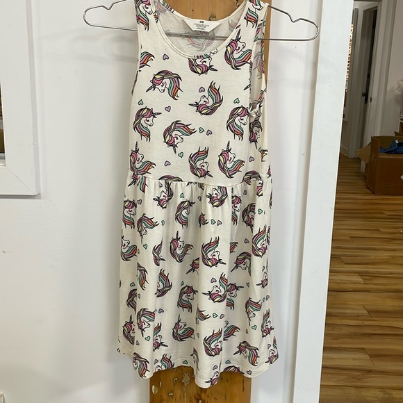H&M girls unicorn dress - Picture 1 of 4